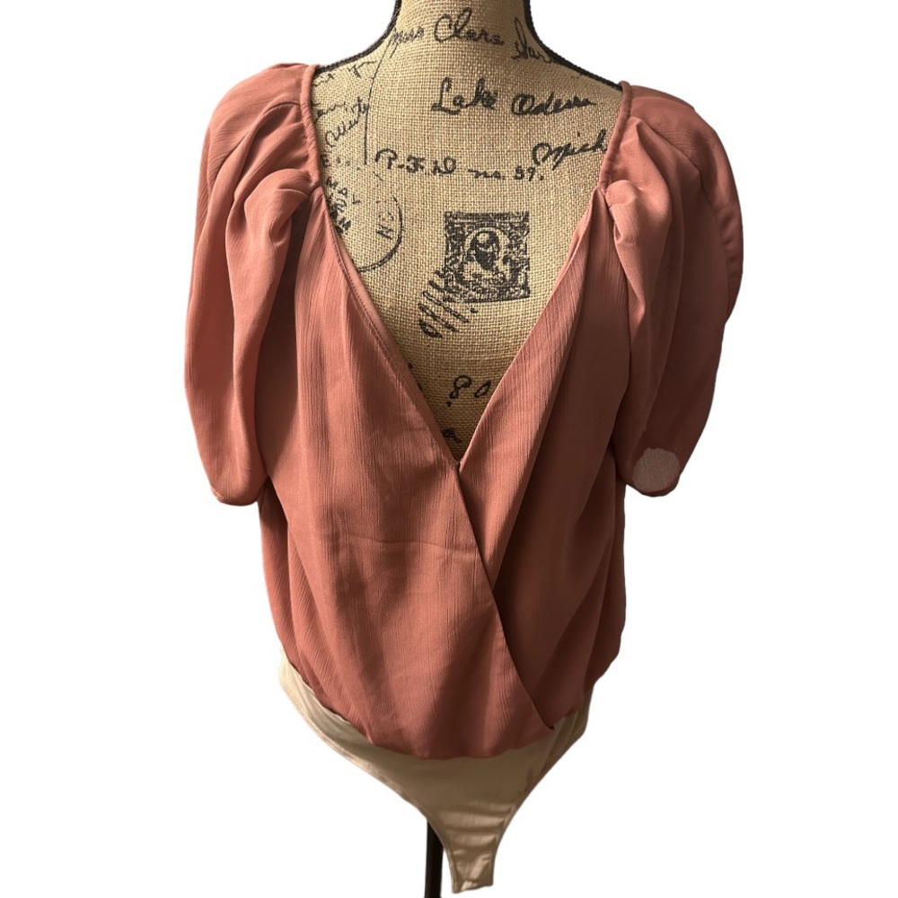 ASTR The Label Bell Sleeve Bodysuit